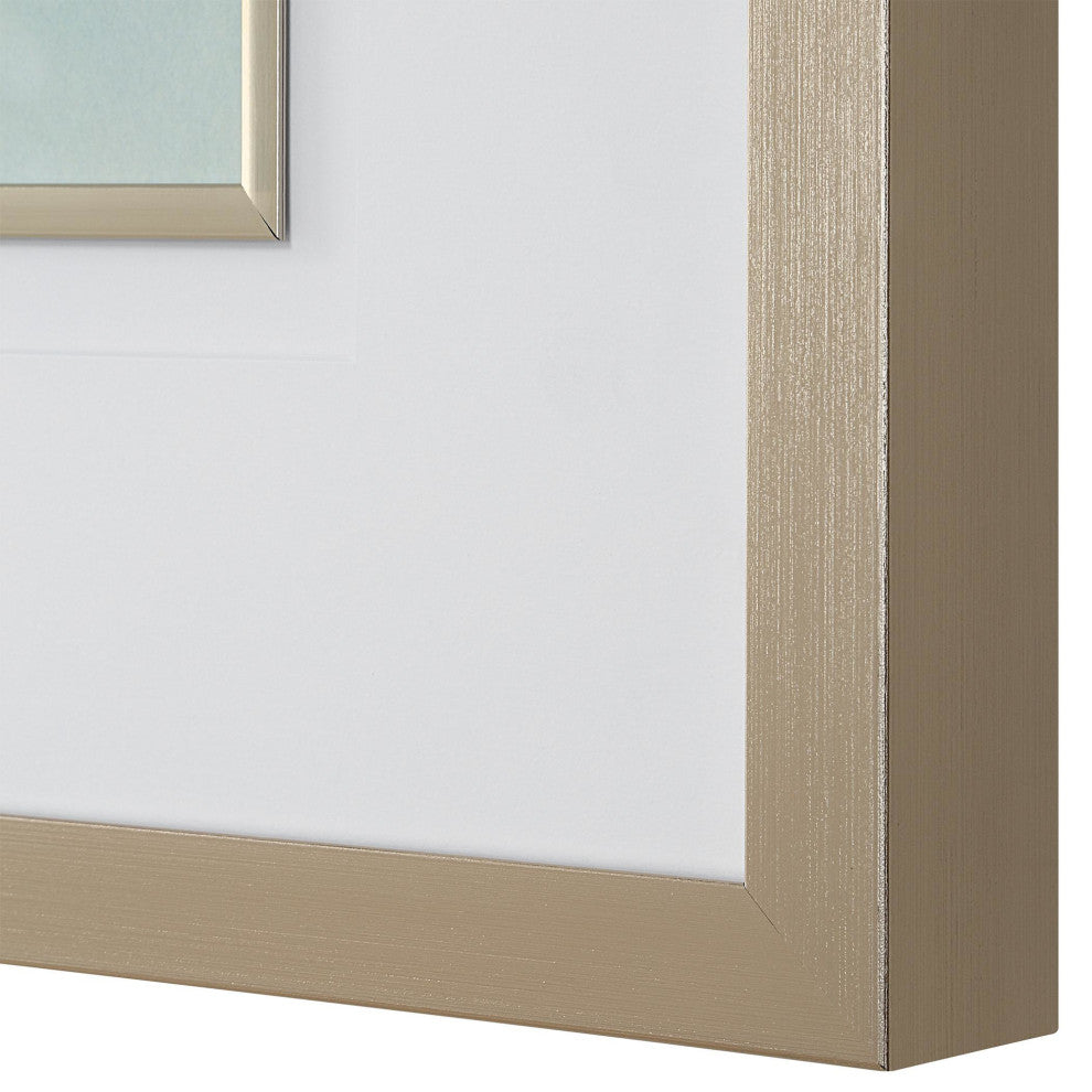 Uttermost 32356 Soft Sage 28" x 28" Framed Abstract Graphic Print