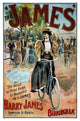 "The "˜James"™ Bicycle" Digital Paper Print by G. Moore, 28"x42"