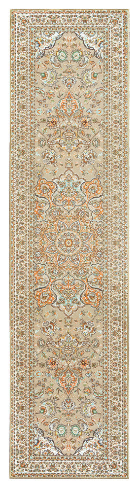 My Magic Carpet Kenya Beige Rug, 2.5'x10'