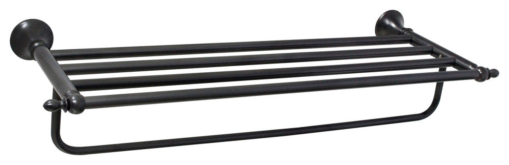 MODONA's 24" Towel Rack Antica Series -, Rubbed Bronze