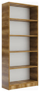 ALISTA Bookcase, Oak Country/White