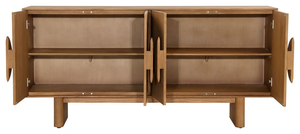 Johnson 71" Wide Sideboard, Natural