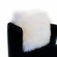 Plutus Off White Animal Faux Fur Luxury Throw Pillow, 20"x36"