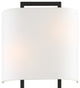 Fremont 2 Light Wall Mount, Black Forged