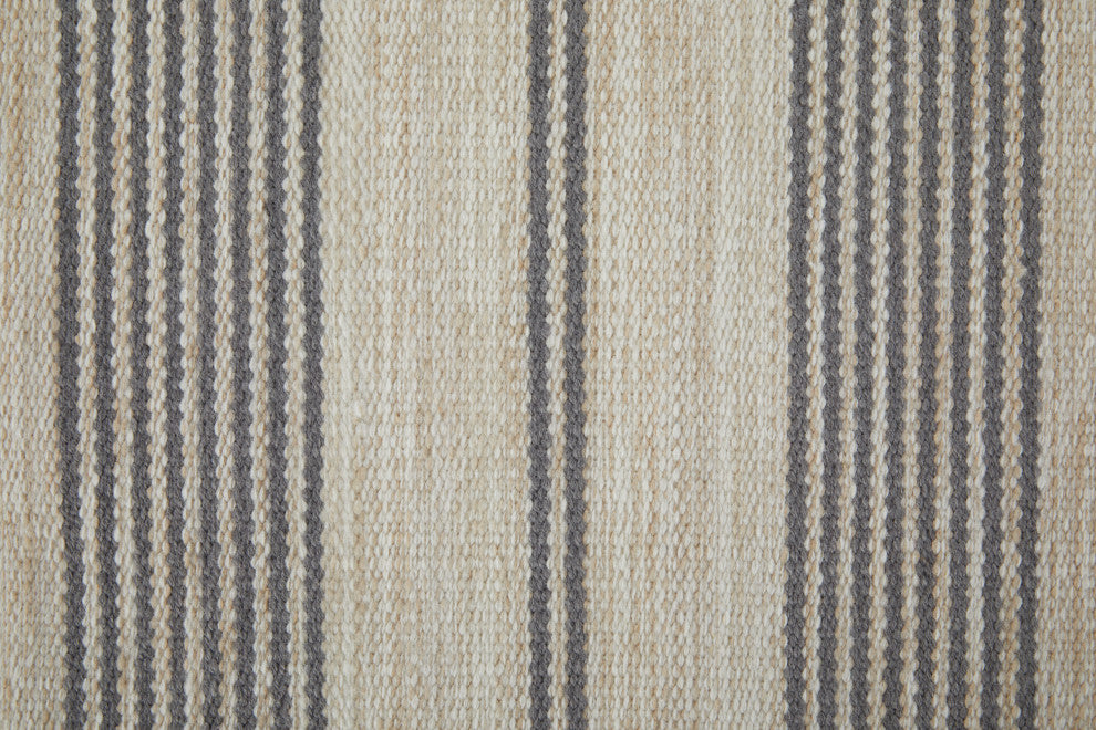 Weave & Wander Granberg Eco-Friendly PET Rug, Gray, 4' X 6'