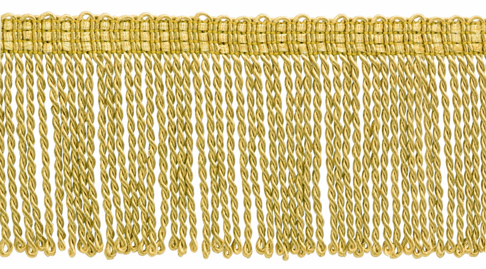 Thin Bullion Fringe Trim, Style# BFT3, Color# C4 - Antique Gold [5 Yards]