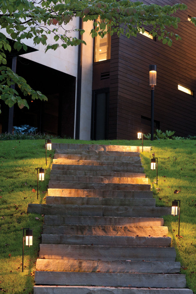 Hinkley Shelter Large Post Top Or Pier Mount Lantern, Black