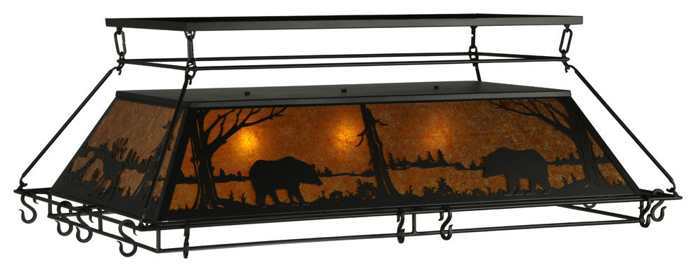 56"L Wildlife at Pine Lake Pot Rack