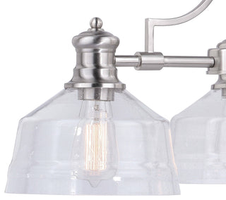 Vaxcel Lighting H0220 Beloit 3 Light 26"W Chandelier - Satin Nickel