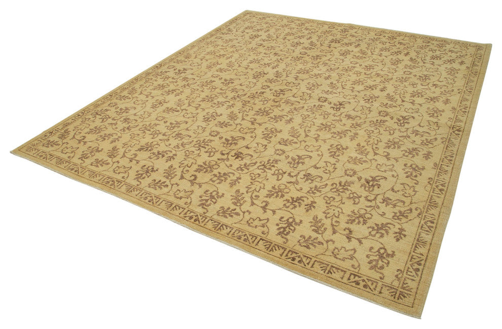 Rug N Carpet - Hand-Knotted Oriental 8' 2" x 9' 7" Unique Oushak Area Rug