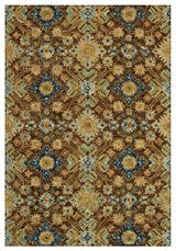 Jackson Traditional Brown Hand-Hooked Area Rug 9' x 13'