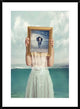 "Deeper" Framed Digital Print by Baden Bowen, 28"x38"
