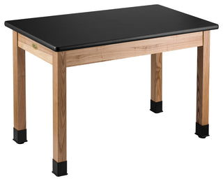 NPS Wood Science Lab Table, 36"Height, HPL Top, 24x48x36