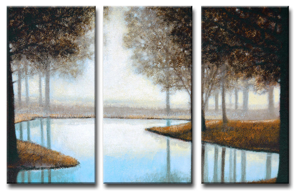 Ready2HangArt 'Woodland Retreat' by Norman Wyatt Jr. 3-PC Canvas Art Set