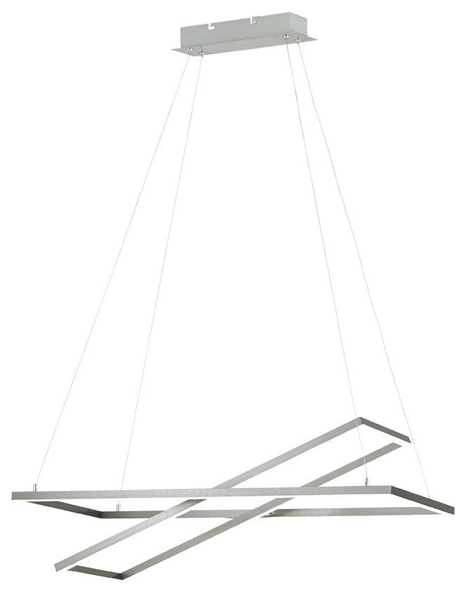 Eglo Led Pendant W/ Matte Nickel Finish - 96815A