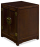 Dark Espresso Elmwood Chinese Ming Vanity Cabinet, with Bowl and Faucet