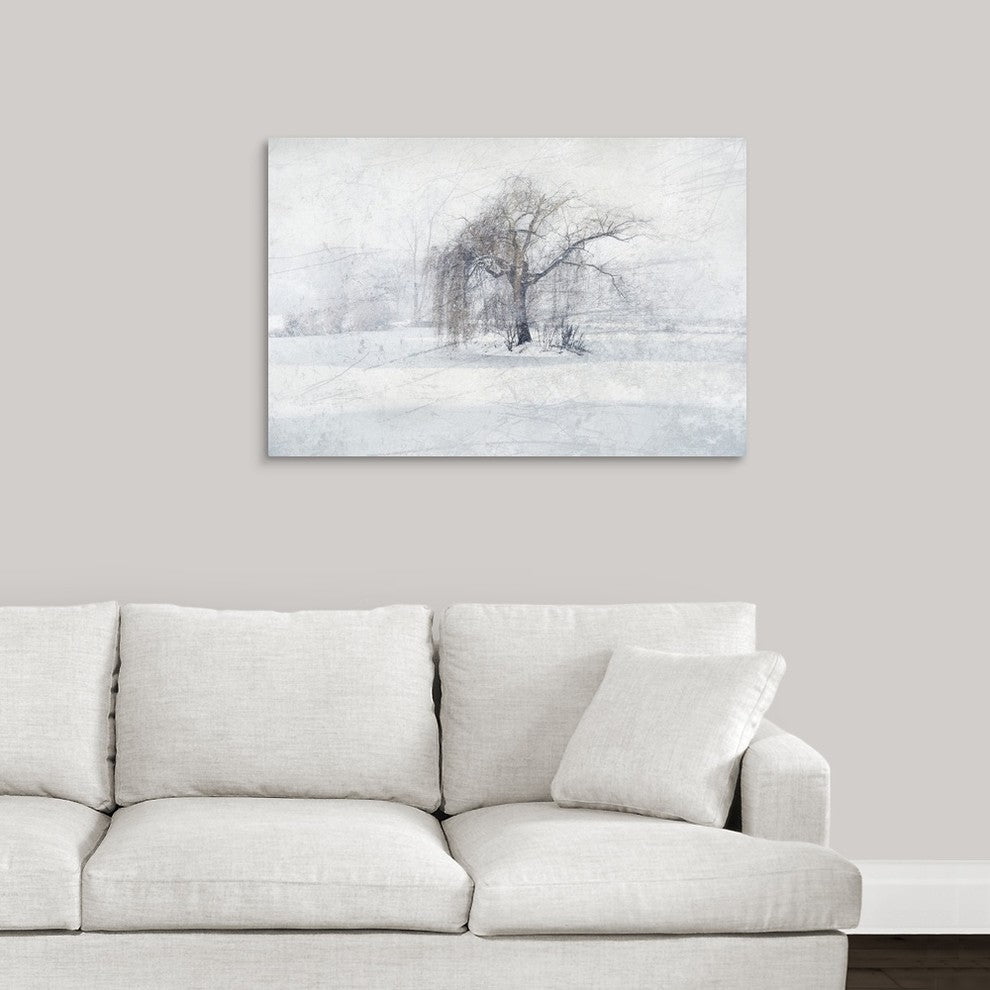 "Whispering Silence" Wrapped Canvas Art Print, 36"x24"x1.5"