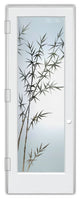 Interior Prehung Door or Interior Slab Door - Bamboo Forest - Primed - 28" x...