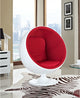 Modern Contemporary Living Room Lounge Chair Red