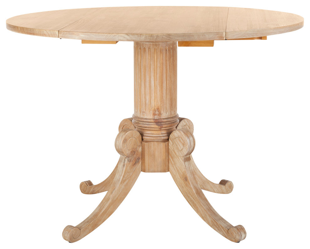 Safavieh Forest Drop Leaf Dining Table, Rustic Natural
