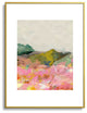 lunetricotee summer landscape I Metal Framed Art Print