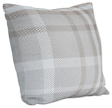 18"x18" Pacifica Accent Throw Pillow by Astella, Tartan Hemp