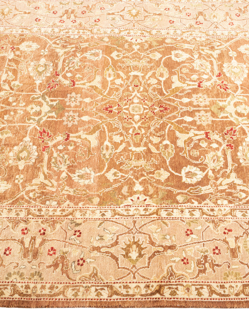 Paramar One-of-a-Kind Hand-Knotted Area Rug Brown, 4'2"x6'2"