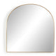Georgina Wide Mirror-Polished Brass