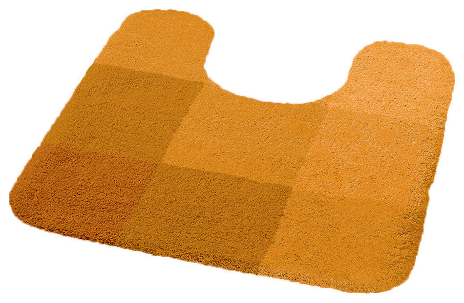 Sunshine Luxury Non Slip Washable Bathroom Rug, Square, Pedestal