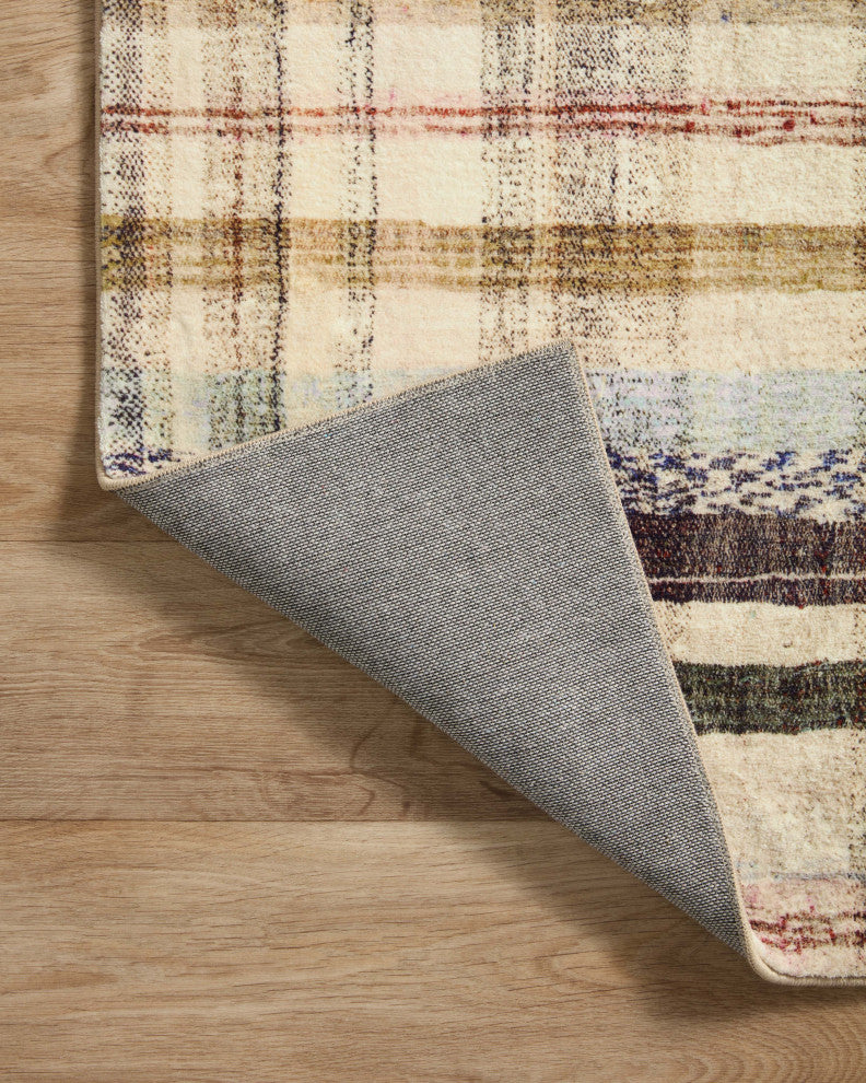 Chris Loves Julia x Loloi Humphrey Ivory / Multi 2'-0" x 5'-0" Accent Rug