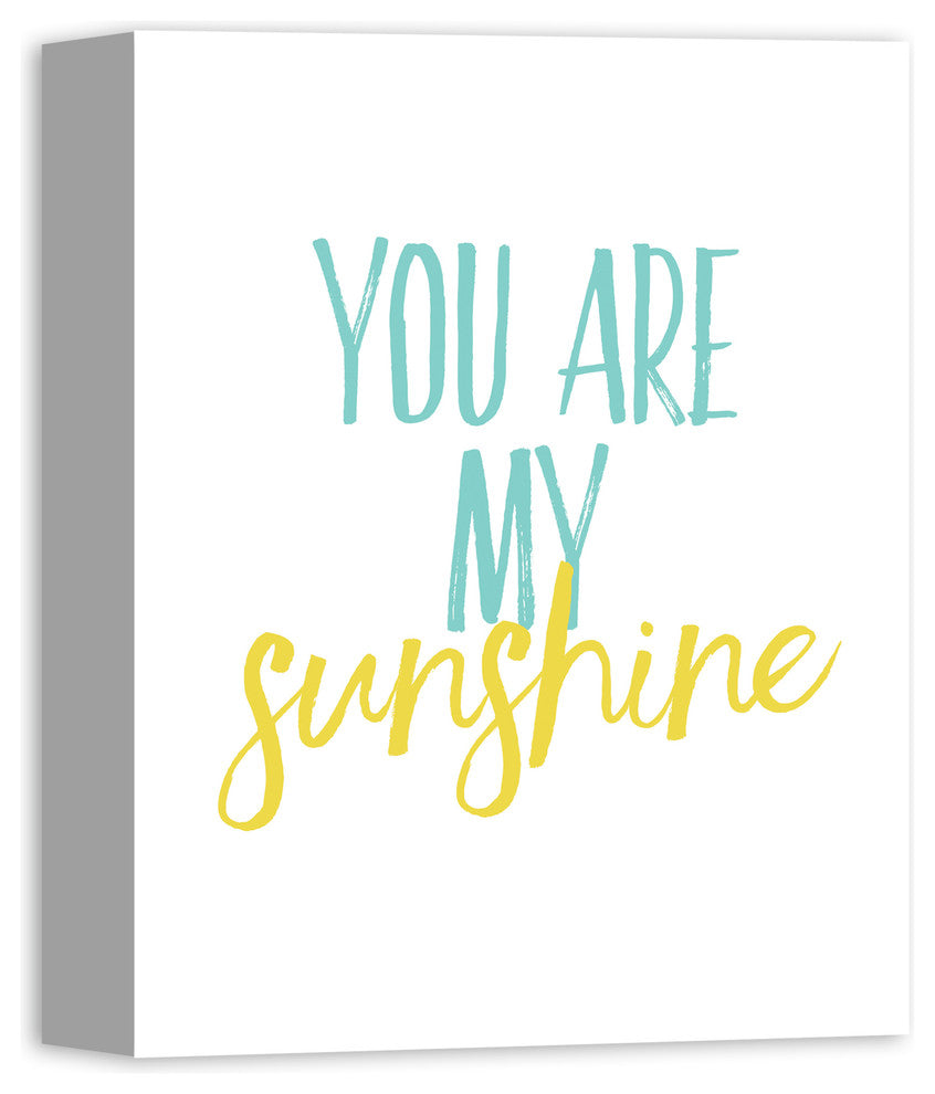 You Are My Sunshine 11x14 Canvas Wall Art