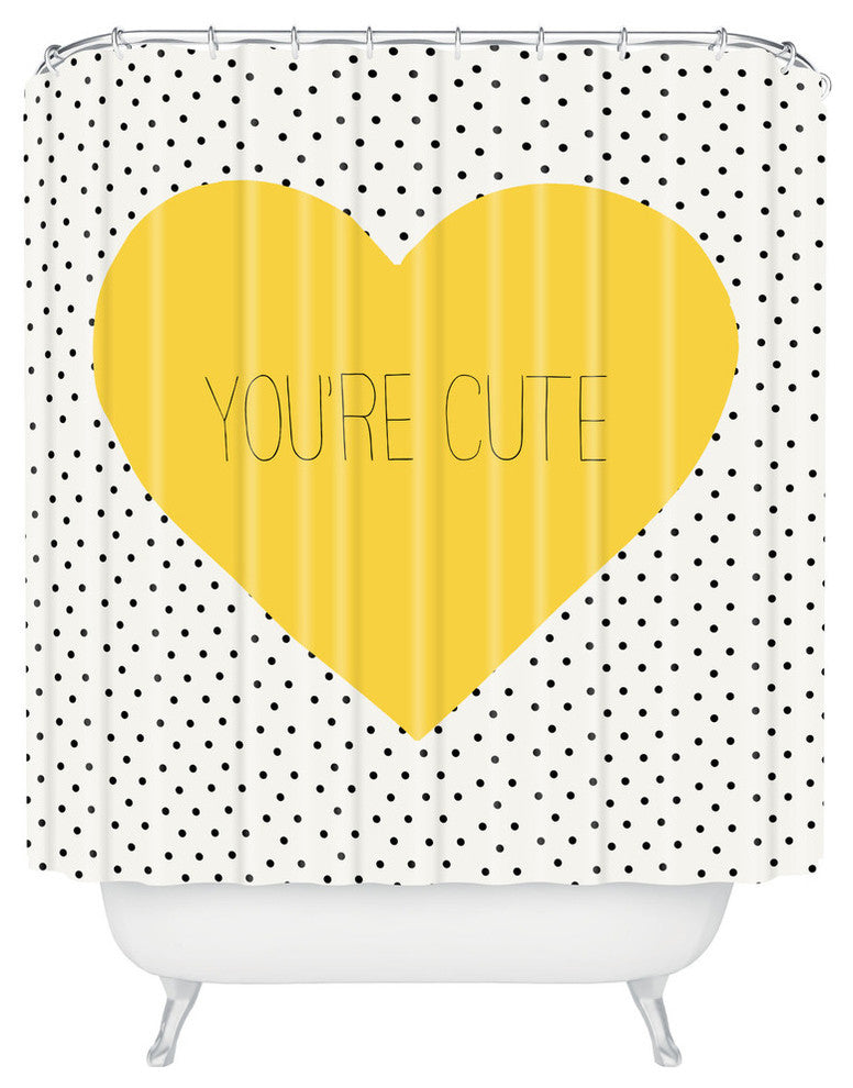 Allyson Johnson You Are Cute Shower Curtain