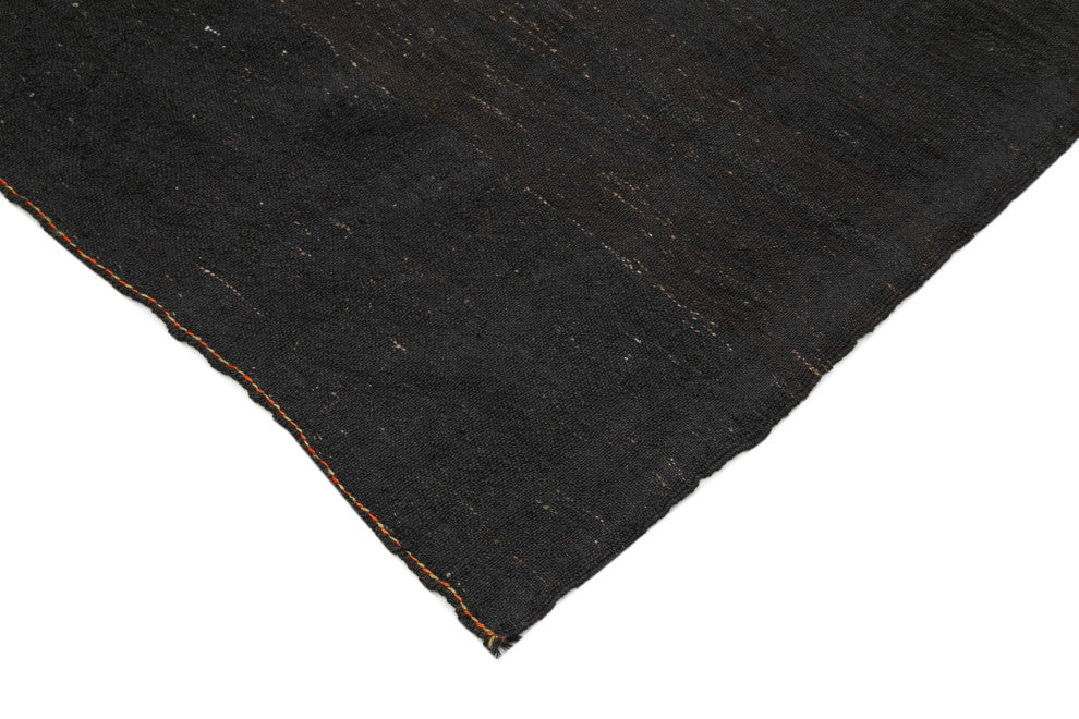 Rug N Carpet - Handmade Oriental 6' 5'' x 12' 6'' Vintage Goat Hair Kilim Rug