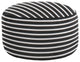 Mozaic Home Shore Classic Indoor/Outdoor Round Bean Pouf 30x30x15"