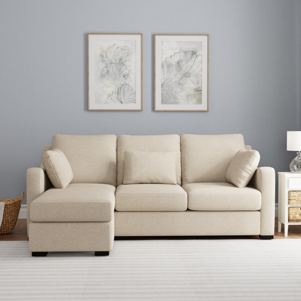 Hillsdale York Upholstered Sectional Chaise