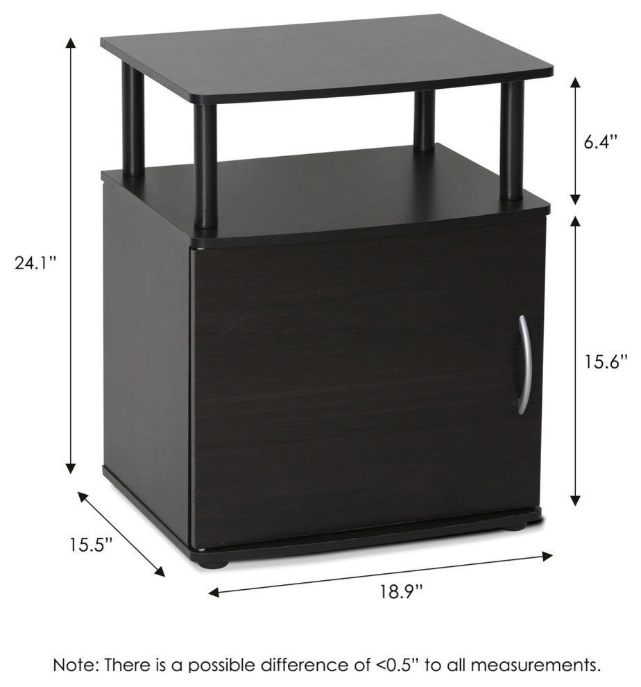 Jaya Utility Design End Table, Set Of Two