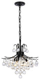 Elegant Lighting Value Toureg 6-Light Pendant Black