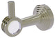 Pacific Beach Robe Hook with Dotted Accents, Polished Nickel