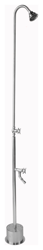 Free Standing Shower with Foot Shower