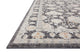 Loloi II Monroe Charcoal / Natural 3'-9" x 5'-9" Accent Rug