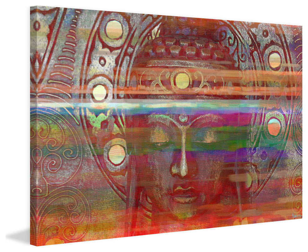 "Kalpi" Print on Canvas, 36"x24"