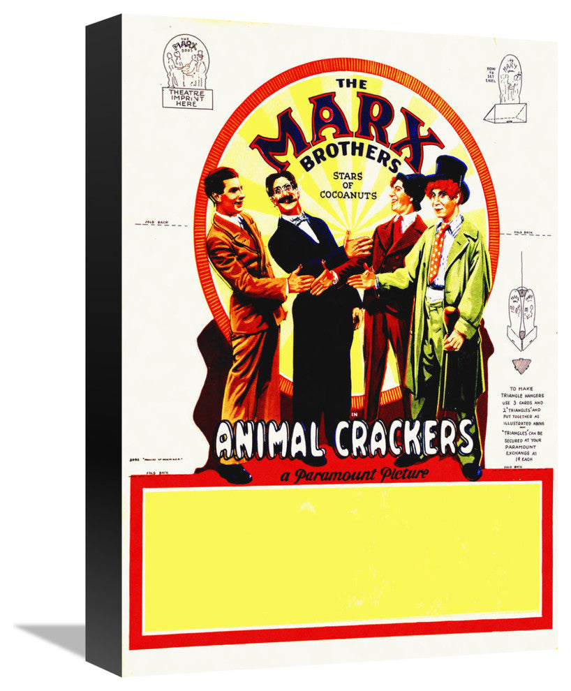 "Marx Brothers - Animal Crackers 06" Canvas by Hollywood Photo Archive, 11x16"