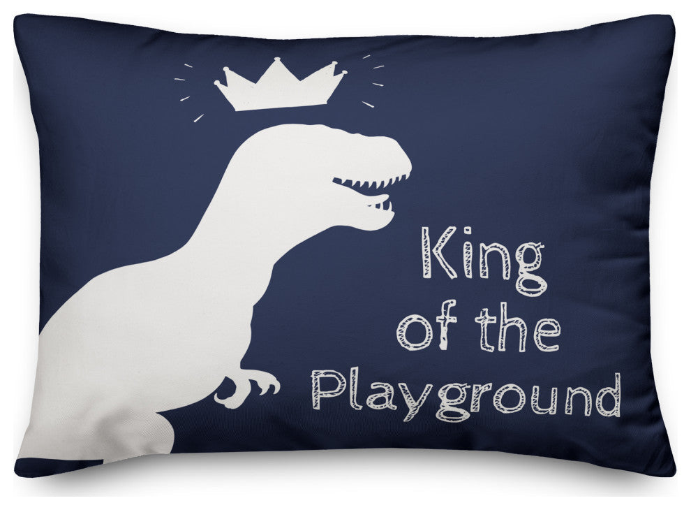King Of The Playground 14x20 Spun Poly Pillow