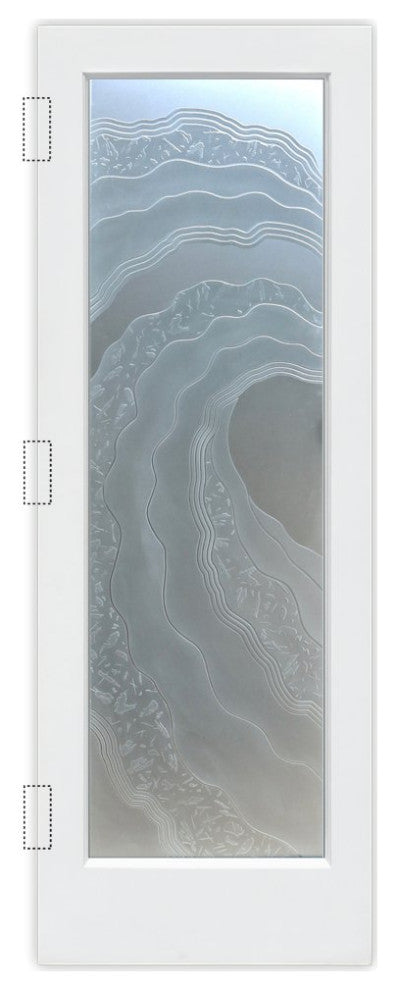 Interior Prehung Door or Interior Slab Door - Metacurl - Primed - 28" x 96"...