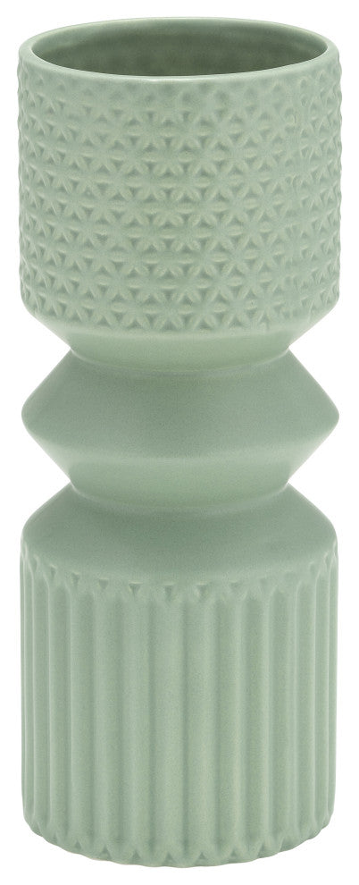10" Mallet Vase, Dark Sage
