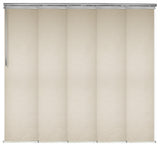 Natalia 5-Panel Track Extendable Vertical Blinds 58-110"W