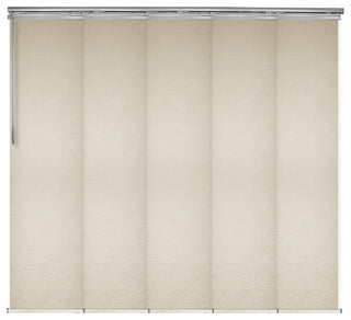 Natalia 5-Panel Track Extendable Vertical Blinds 58-110"W
