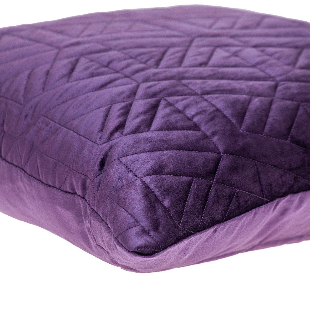 Parkland Collection Delta Purple Throw Pillow