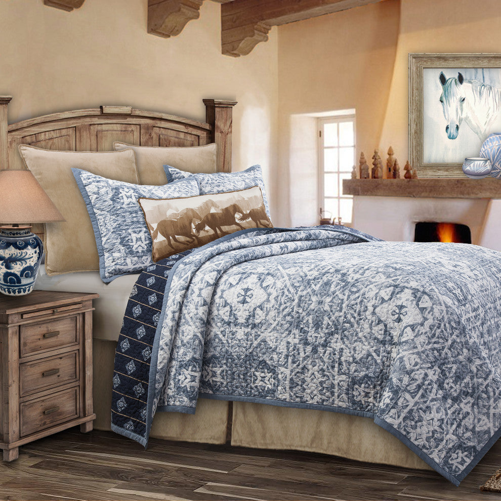 Reversible Skyler Quilt Set, Twin
