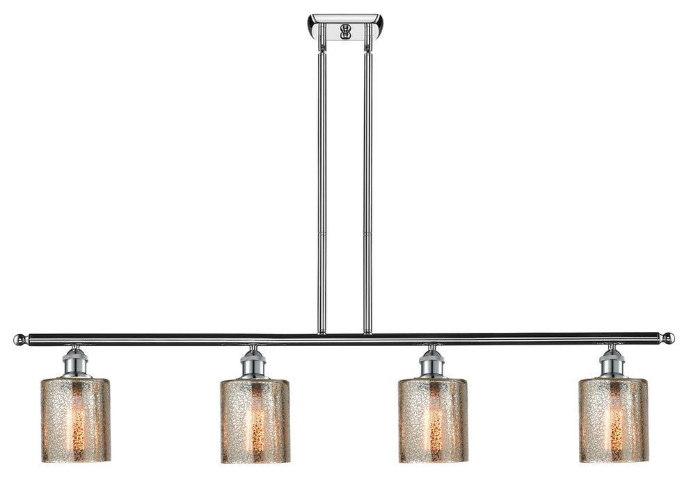 INNOVATIONS LIGHTING 516-4I-PC-G116-LED Cobbleskill 3 Light Island Light